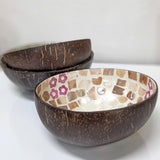 Lacquered Coconut Bowl