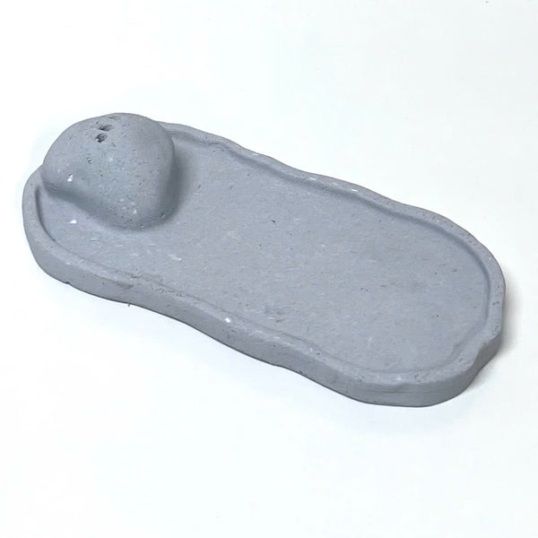 Concrete incense holder | Original Gray | Meditation Zen Mindfulness | Incense burner | Modern minimalist home decor | Gift